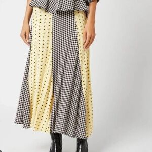Ganni midi skirt